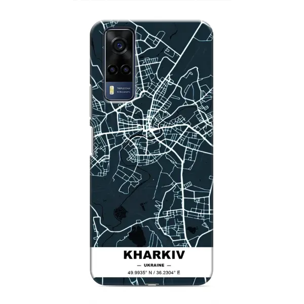 Чехол с принтом «Харьков» для Vivo Y53S
