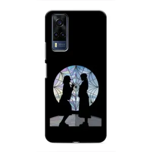 Чехлы Венсдей на VIVO Y53S Уэнсдей (AlphaPrint) (комната Уэнздей)