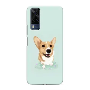Чехлы с собаками для VIVO Y53S (VPrint) (Корги)