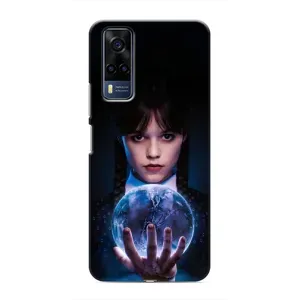 Чехол с дизайном Венздей 2 на VIVO Y53S (Магическая сфера Уэнздей)