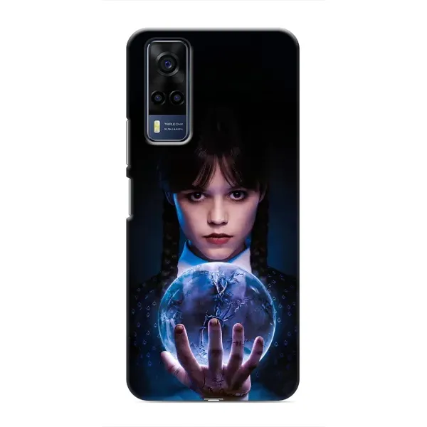 Чехол с принтом «Магическая сфера Уэнздей» для Vivo Y53S Чехол с принтом «Магическая сфера Уэнздей» для Vivo Y53S