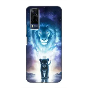 Чехол со Львом для VIVO Y53S (VPrint) (Маленький лев)