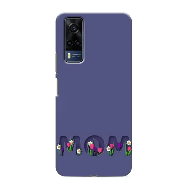 Чехол с принтом «Мама в цветах» для Vivo Y53S