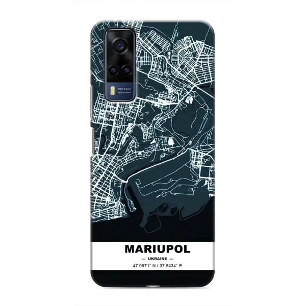 Чехол с принтом «Мариуполь» для Vivo Y53S