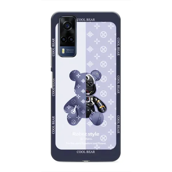 Чохол з принтом «Медведик LV» для Vivo Y53S
