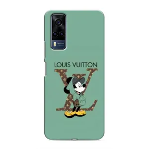 Чохли Луі Вітон для VIVO Y53S (AlphaPrint - LOUIS VUITTON) (Міккі Маус LV)