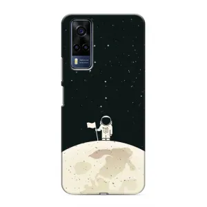 Космические Чехлы для Виво у53с (VPrint) (На луне)