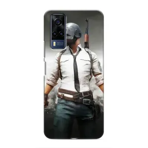 Чехол PUBG для Виво у53с (AlphaPrint) (Пабг мен)