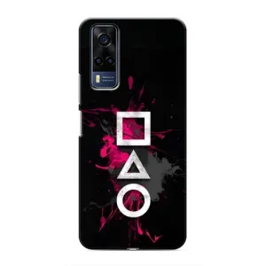 Чохол з принтом «Символи Гра кальмара» для Vivo Y53S