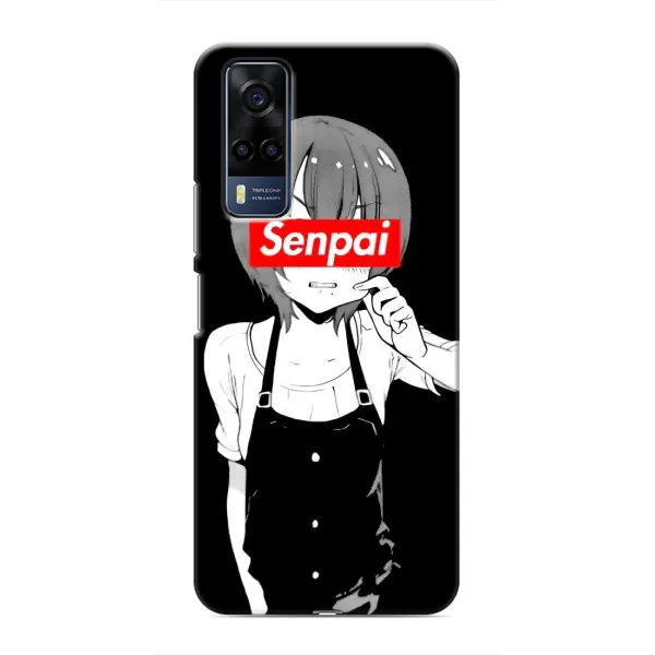 Чохол з принтом «Senpai» для Vivo Y53S