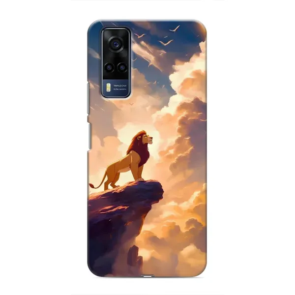 Чехол с принтом «Симба на скале» для Vivo Y53S