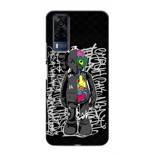 Чехол с принтом «Стиль Bearbrick» для Vivo Y53S Чехол с принтом «Стиль Bearbrick» для Vivo Y53S