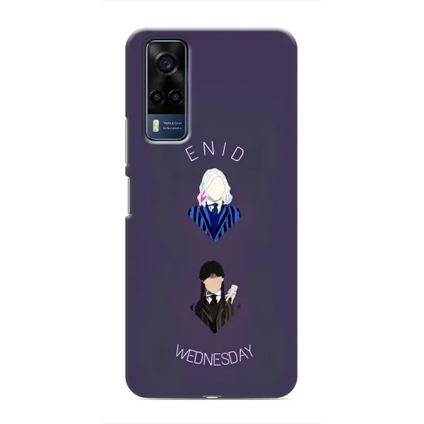 Чехол с принтом «Уэнздей и подруга» для Vivo Y53S Чехол с принтом «Уэнздей и подруга» для Vivo Y53S
