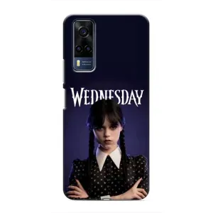 Чехлы Венсдей на VIVO Y53S Уэнсдей (AlphaPrint) (Wednesday)