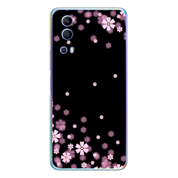 Чехол с принтом «Цветочки маленькие» для Vivo Y72 Чехол с принтом «Цветочки маленькие» для Vivo Y72