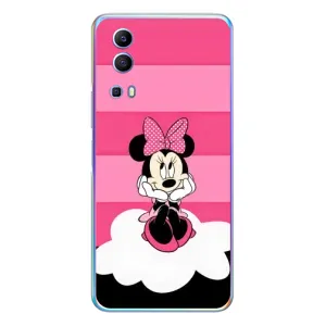 Міккі Маус чохол для Vivo Y72 (AlphaPrint - Мультяшні) (Дівчинка Maus)