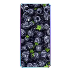 Чехлы с Фруктами для Vivo Y72 (VPrint) (Ежевика)