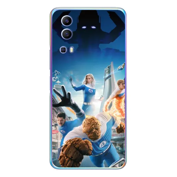 Чехол с принтом «Герои Фантастическая Четверка» для Vivo Y72 Чехол с принтом «Герои Фантастическая Четверка» для Vivo Y72