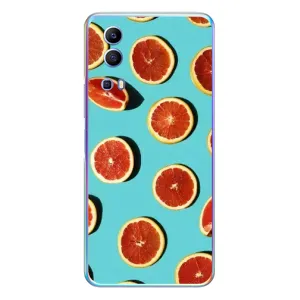 Чехлы с Фруктами для Vivo Y72 (VPrint) (Грейпфрут)