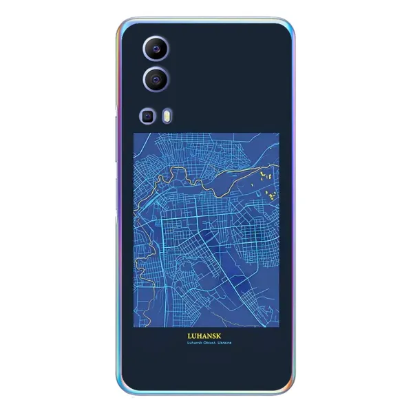 Чехол с принтом «Гуганск» для Vivo Y72