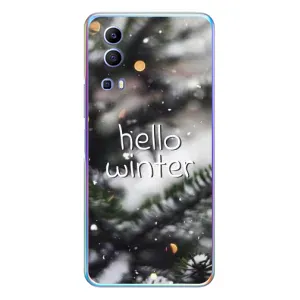 Новогодние, Праздничные Чехлы для Vivo Y72 - 2024 год (Hello winter)