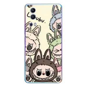 Чохол з Лабубу на Vivo Y72 (Золота мавпа Bored Ape)