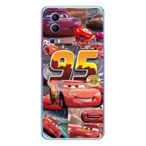 Силиконовый чехол Маквин для Vivo Y72 (Коллаж Молния Маквин)