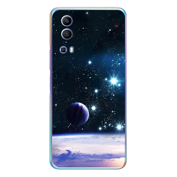 Чехол с принтом «Космический вид» для Vivo Y72
