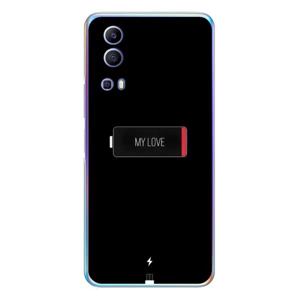 Чехол с принтом «Love battery» для Vivo Y72 Чехол с принтом «Love battery» для Vivo Y72