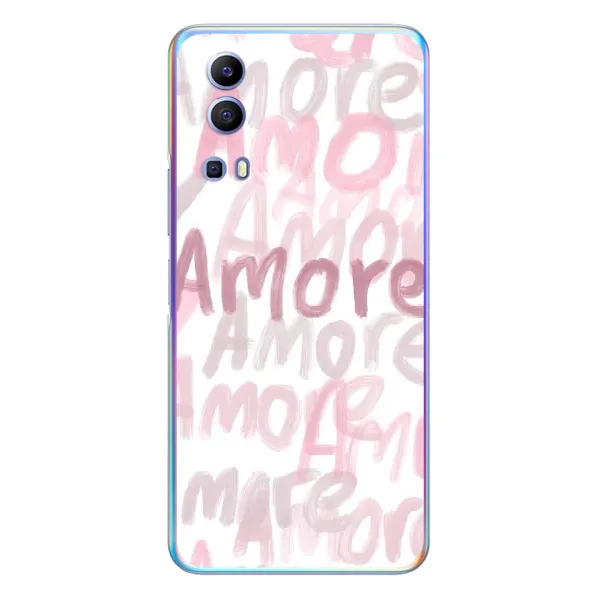 Чехол с принтом «Аморе любовь» для Vivo Y72 Чехол с принтом «Аморе любовь» для Vivo Y72