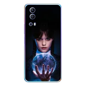 Чехол с дизайном Венздей 2 на Vivo Y72 (Магическая сфера Уэнздей)