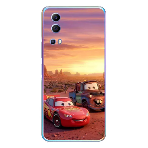 Чохол з принтом «Маквін та Сирник» для Vivo Y72