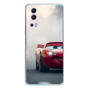 Силиконовый чехол Маквин для Vivo Y72 (Скоростной Маквин)