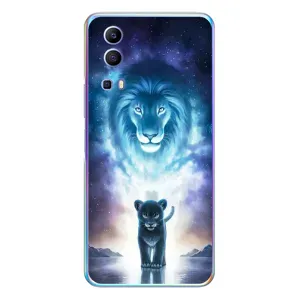 Чехол со Львом для Vivo Y72 (VPrint) (Маленький лев)