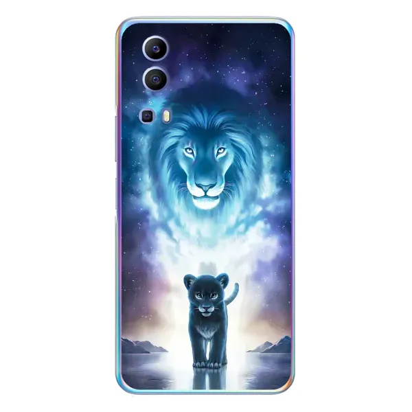 Чохол з принтом «Маленький лев» для Vivo Y72