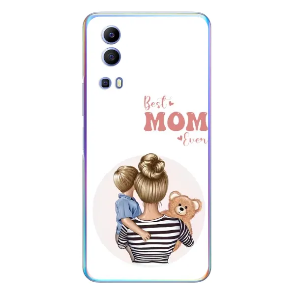Чохол з принтом «Мама і син» для Vivo Y72