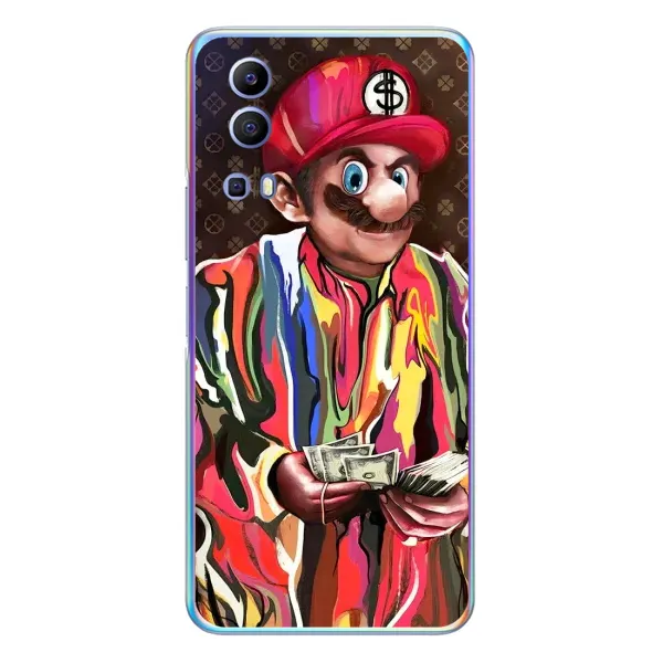 Чехол с принтом «Mario LV» для Vivo Y72