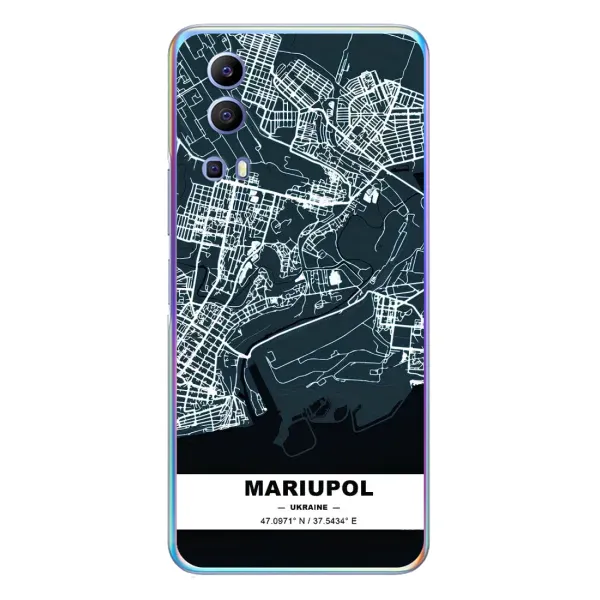 Чехол с принтом «Мариуполь» для Vivo Y72
