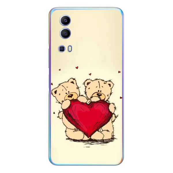 Чехол с принтом «Медвежонки» для Vivo Y72 Чехол с принтом «Медвежонки» для Vivo Y72
