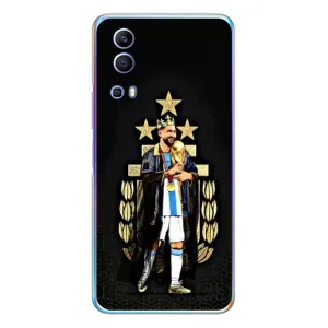 Чехлы для Vivo Y72 (Leo чемпион) (AlphaPrint) (Месси Король)