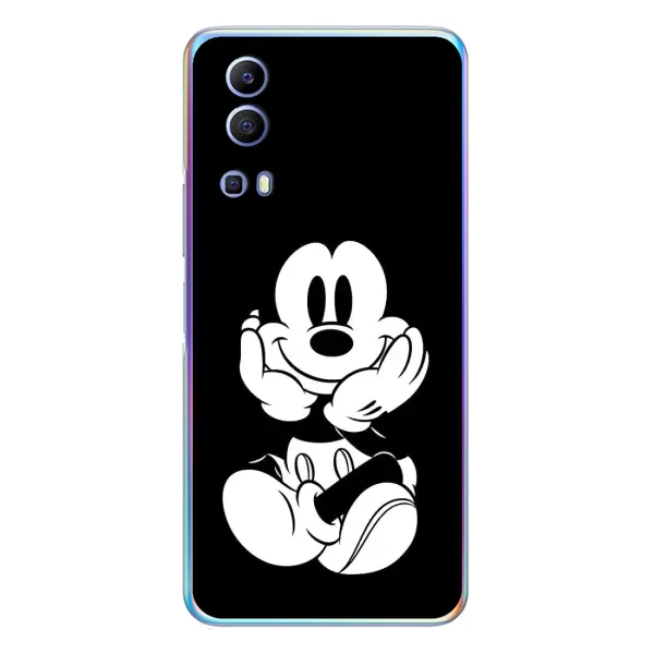 Чехол с принтом «Микки на черном» для Vivo Y72
