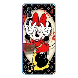 Чехол Disney Mouse Vivo Y72 (PREMIUMPrint) (Минни peace)