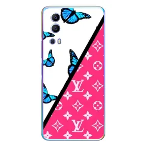 Брендновые Чехлы для Vivo Y72 - (PREMIUMPrint) (Мода LV)