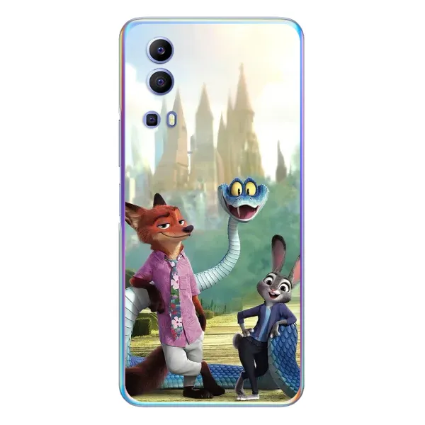 Чохол з принтом «Герої мультфільму Зоотрополіс» для Vivo Y72 Чохол з принтом «Герої мультфільму Зоотрополіс» для Vivo Y72