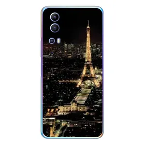 Чохол Ейфелева Вежа Vivo Y72 - (AlphaPrint) (Нічний Париж)