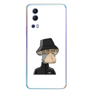 Чехлы с Обезьянами NFT для Vivo Y72 (AlphaPrint) (обезьяна NFT Adidas)