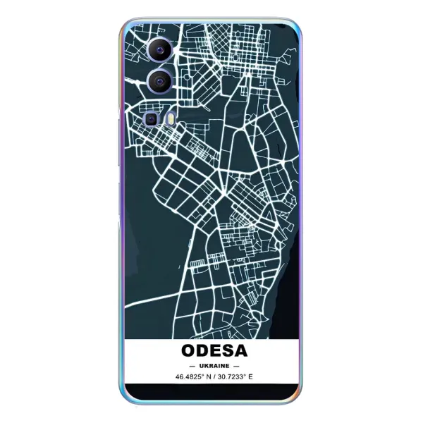 Чехол с принтом «Одесса» для Vivo Y72