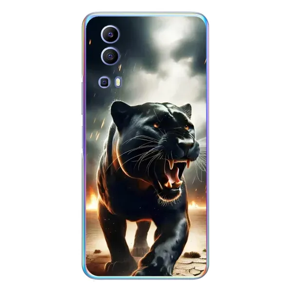 Чохол з принтом «Чорна пантера» для Vivo Y72 Чохол з принтом «Чорна пантера» для Vivo Y72