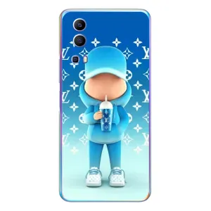 Крутые Чехлы Луи Виттон для Vivo Y72 (AlphaPrint) (Парень LV)