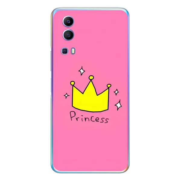 Чехол с принтом «Princess» для Vivo Y72